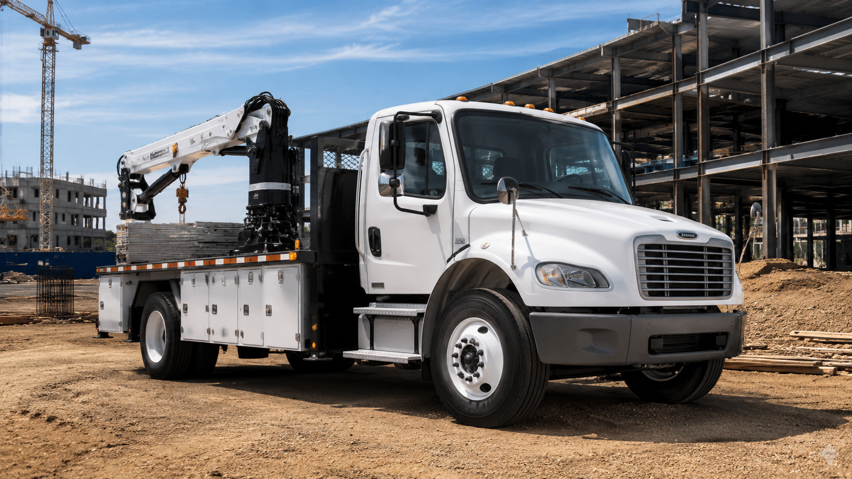 Camión grúa Freightliner M2 FAMIN