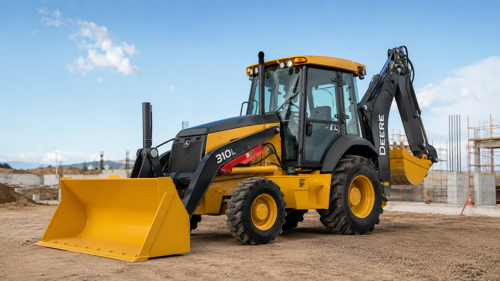 Retroexcavadora John Deere 310L FAMIN