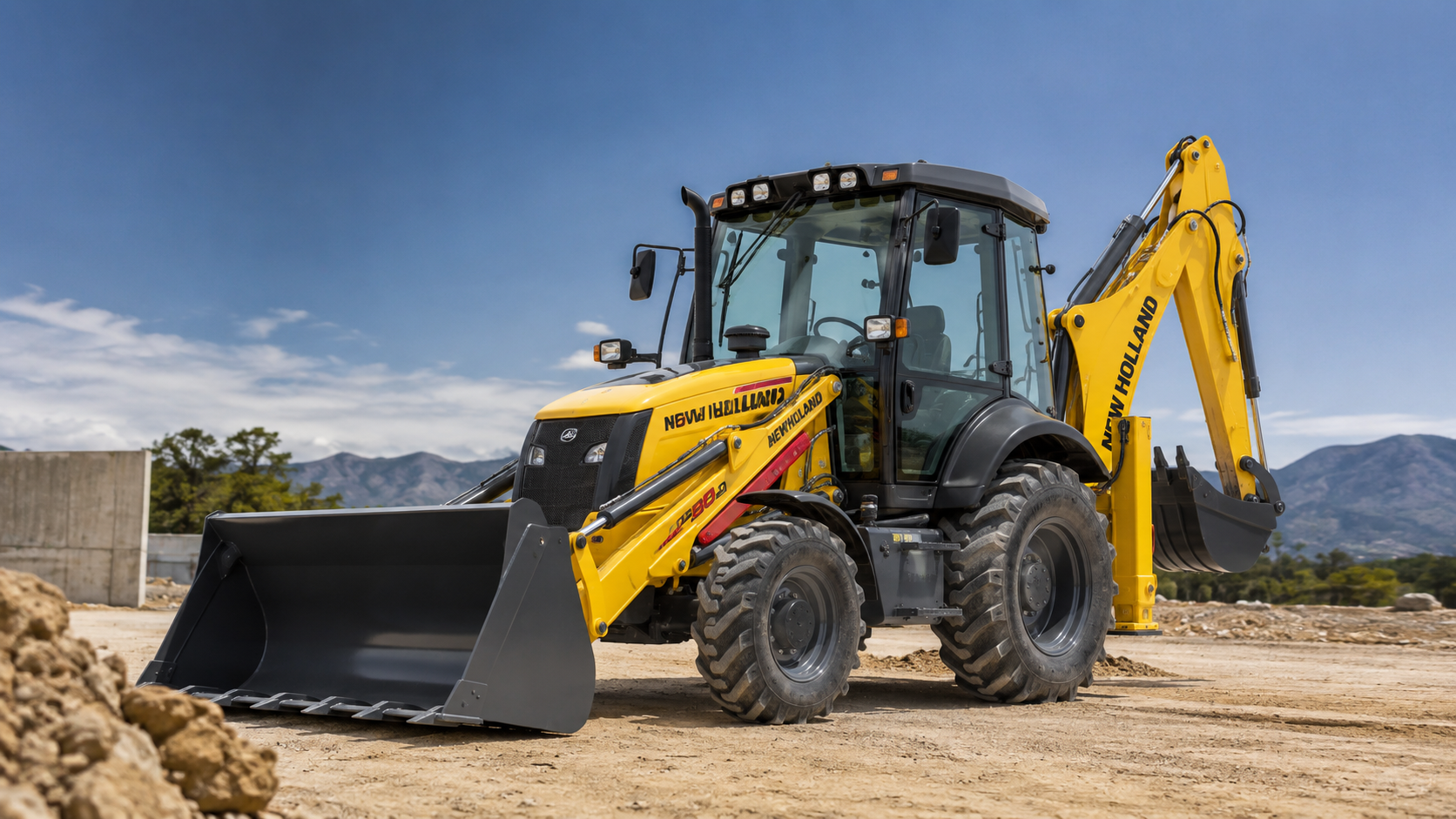 Retroexcavadora New Holland FAMIN